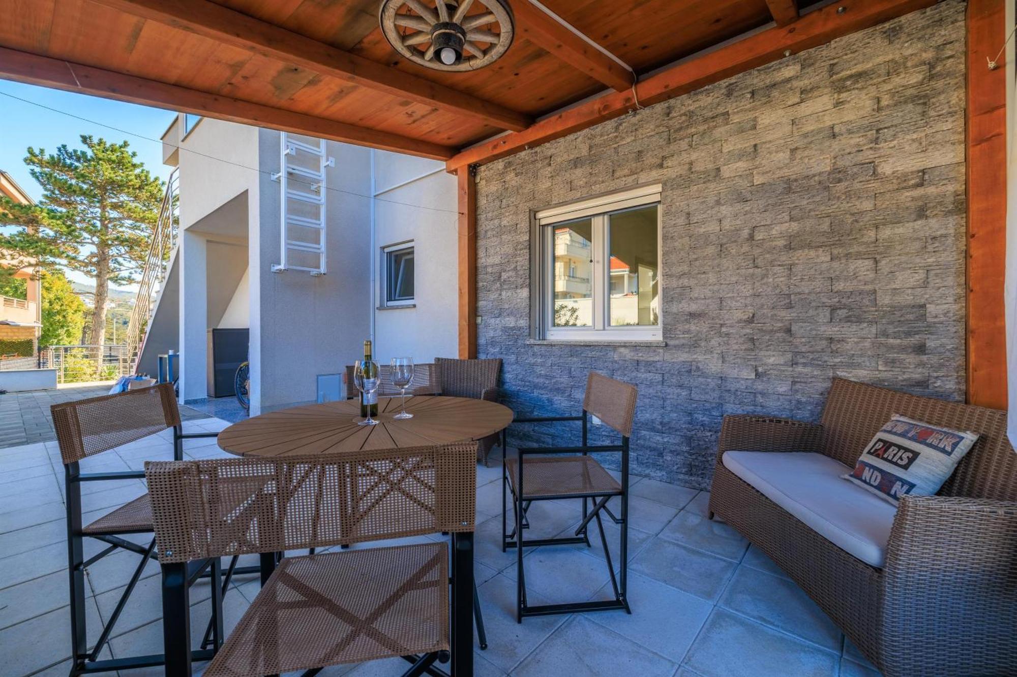 Apartment Sajo Crikvenica Eksteriør bilde